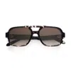 Emmanuelle Khanh Emmanuel Kahn Hero 430 Bio Rose/ Havana Marrone Rosa Sunglasses In Brown