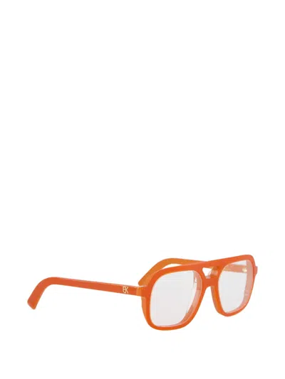 Emmanuelle Khanh Massa Glasses In Orange