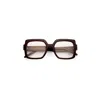 Emmanuelle Khanh Olympia Glasses In Brown Chocolate