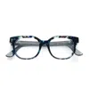 Emmanuelle Khanh Opus 432 Havana Blu/bleu Nacre Glasses In Blue