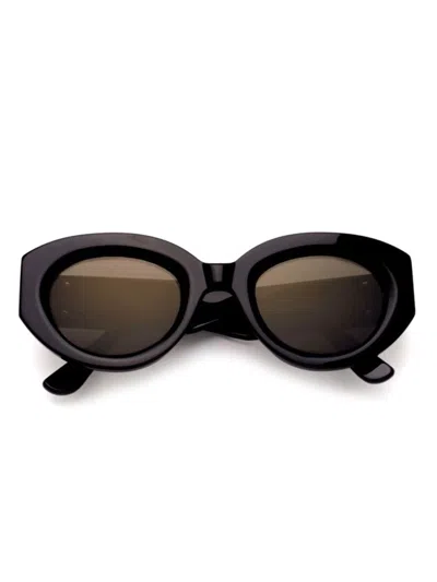 Emmanuelle Khanh Palace 16 Sunglasses In Black