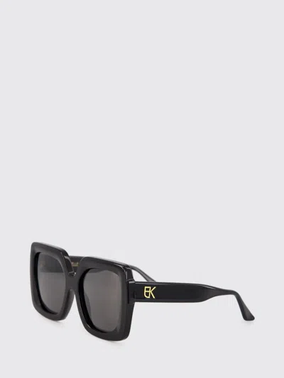 Emmanuelle Khanh Square-frame Bio-nylon Sunglasses In Animal Print