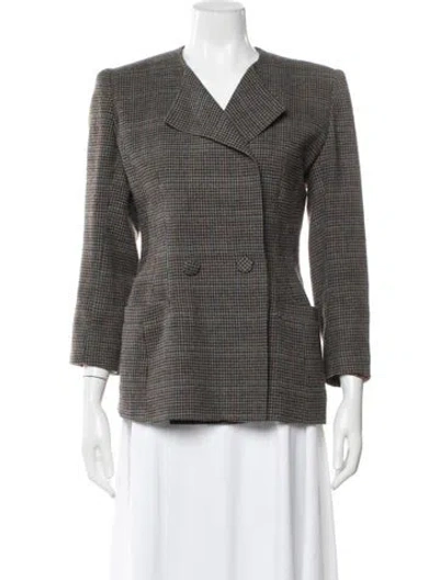 Pre-owned Emmanuelle Khanh Vintage 1980's Blazer In Multi