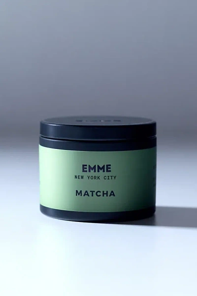 Emme 4 oz Scented Tin Candle In Matcha At Urban Outfitters In Blue