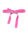 Emme By Marella Woman Belt Fuchsia Size M Polyester In Pink