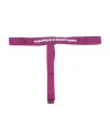 Emme By Marella Woman Belt Purple Size M Polyester