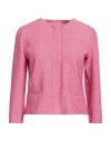 Emme By Marella Woman Jacket Magenta Size 10 Polyester, Viscose, Elastane In Magenta