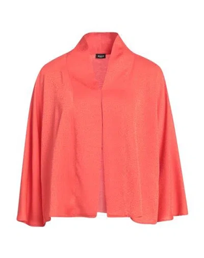 Emme By Marella Woman Jacket Orange Size 8 Polyester