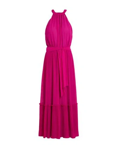 Emme By Marella Woman Maxi Dress Mauve Size 12 Polyester In Purple