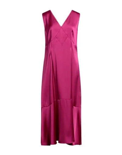 Emme By Marella Woman Midi Dress Magenta Size 14 Polyester