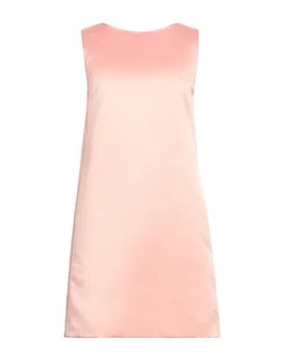 Emme By Marella Woman Mini Dress Pink Size 8 Polyester