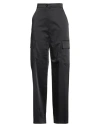 Emme By Marella Woman Pants Black Size 12 Polyester, Cotton, Elastane In Black