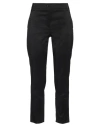 Emme By Marella Woman Pants Black Size 12 Cotton, Polyester In Black