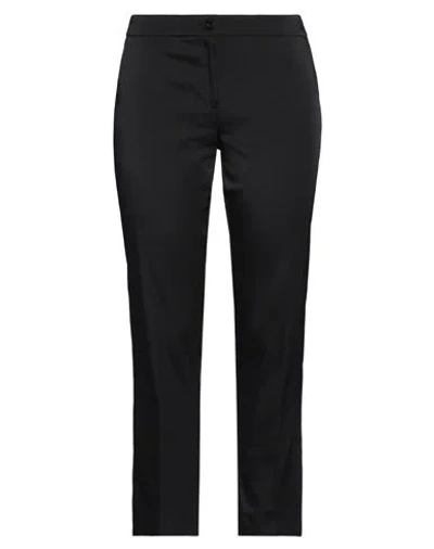 Emme By Marella Woman Pants Black Size 12 Polyester, Viscose, Elastane