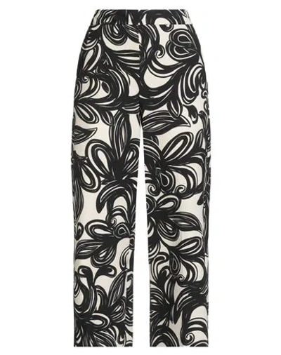 Emme By Marella Woman Pants Black Size 14 Polyester, Elastane