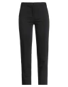 Emme By Marella Woman Pants Black Size 16 Cotton, Polyamide, Elastane