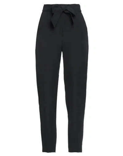 Emme By Marella Woman Pants Black Size 4 Polyester, Elastane