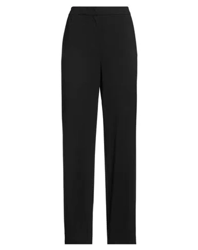 Emme By Marella Woman Pants Black Size Xl Viscose, Polyamide, Elastane