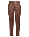 Emme By Marella Woman Pants Brown Size 8 Polyester, Polyurethane In Brown