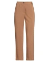 Emme By Marella Woman Pants Camel Size 6 Polyester, Viscose, Elastane