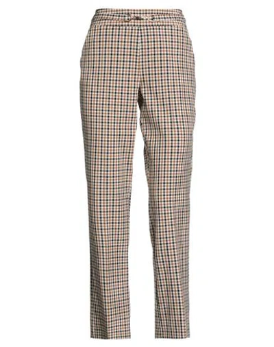 Emme By Marella Woman Pants Cream Size 16 Polyester, Viscose, Elastane In Neutral