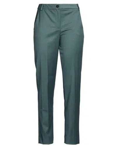 Emme By Marella Woman Pants Dark Green Size 4 Polyester, Viscose, Elastane