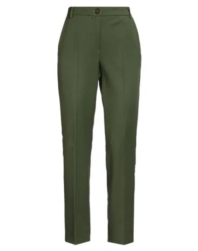 Emme By Marella Woman Pants Green Size 2 Polyester, Viscose, Elastane