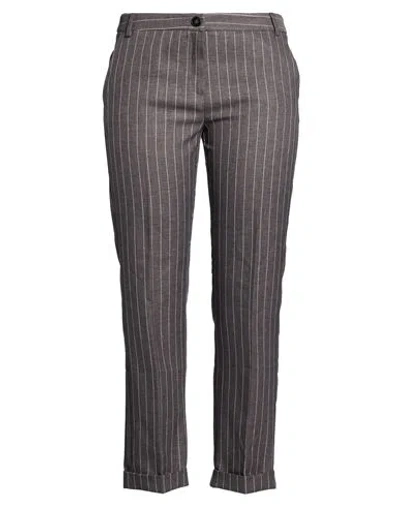 Emme By Marella Woman Pants Grey Size 10 Polyester, Elastane