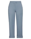 Emme By Marella Woman Pants Light Blue Size 12 Polyester, Elastane