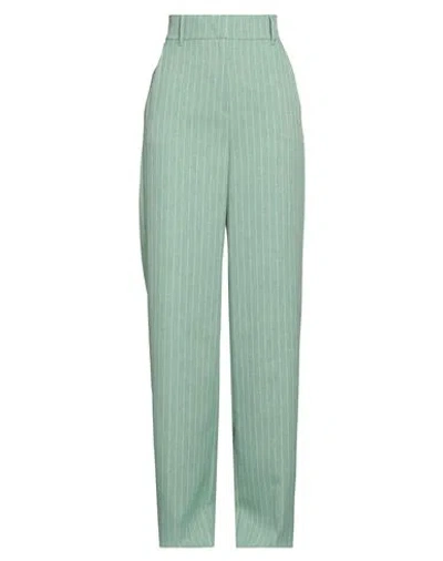 Emme By Marella Woman Pants Light Green Size 4 Polyester, Viscose