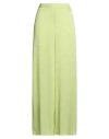 Emme By Marella Woman Pants Lime Green Size 6 Polyester