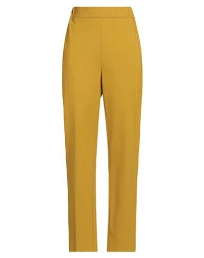 Emme By Marella Woman Pants Lime Green Size Xl Viscose, Polyamide, Elastane In Multi
