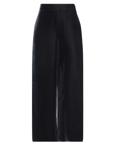 Emme By Marella Woman Pants Midnight Blue Size 14 Polyester