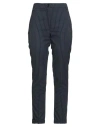 Emme By Marella Woman Pants Midnight Blue Size 16 Polyester, Viscose, Elastane In Blue