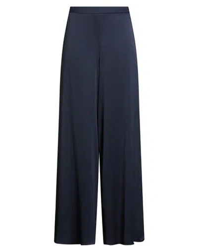Emme By Marella Woman Pants Midnight Blue Size 4 Polyester