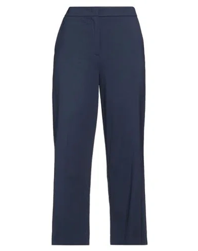 Emme By Marella Woman Pants Midnight Blue Size M Viscose, Polyamide, Elastane