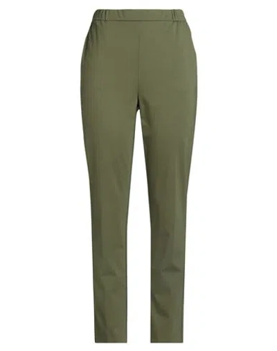 Emme By Marella Woman Pants Military Green Size L Viscose, Polyamide, Elastane