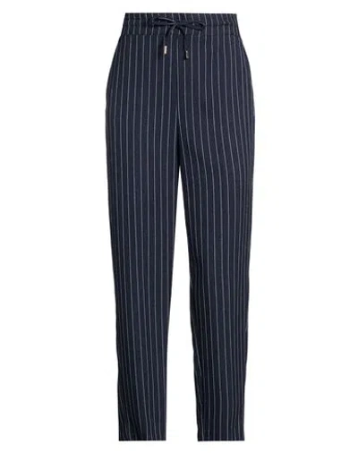 Emme By Marella Woman Pants Navy Size 2 Polyester, Viscose
