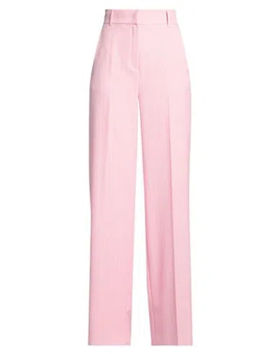 Emme By Marella Woman Pants Pink Size 8 Polyester, Viscose