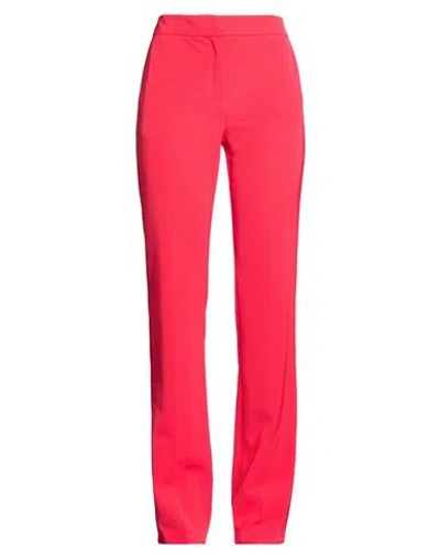 Emme By Marella Woman Pants Red Size 4 Polyester, Elastane