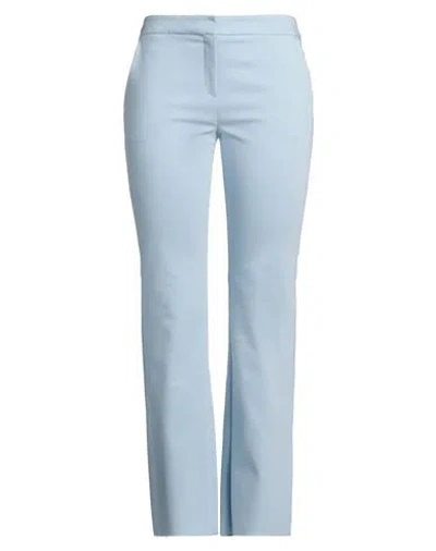Emme By Marella Woman Pants Sky Blue Size 12 Cotton, Polyamide, Elastane