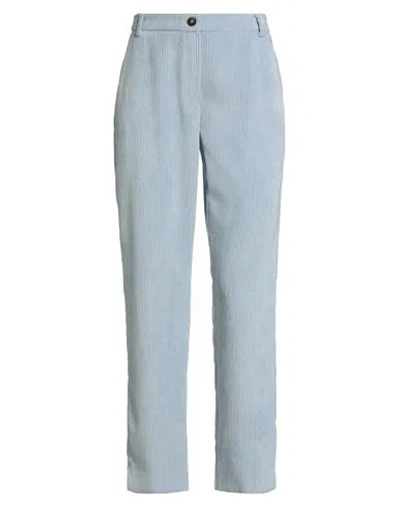 Emme By Marella Woman Pants Sky Blue Size 2 Polyethylene, Polyamide, Elastane