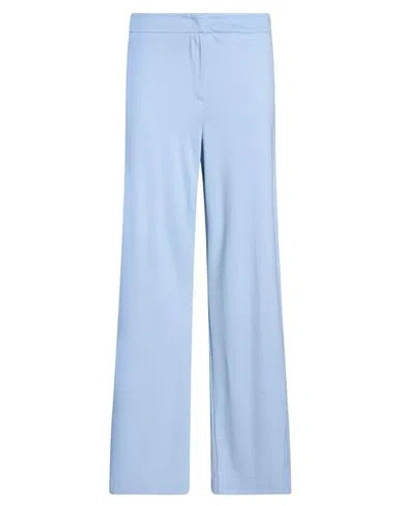 Emme By Marella Woman Pants Sky Blue Size Xxl Viscose, Polyamide, Elastane