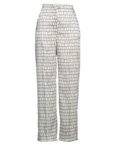 Emme By Marella Woman Pants White Size 14 Polyester