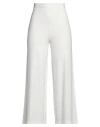 Emme By Marella Woman Pants White Size S Viscose, Polyester, Polyamide