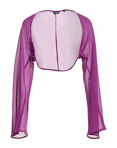 Emme By Marella Woman Shrug Magenta Size 2 Polyester