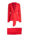 Emme By Marella Woman Suit Red Size 6 Polyester In Red