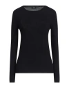Emme By Marella Woman Sweater Black Size Xl Viscose, Polyamide, Wool In Black