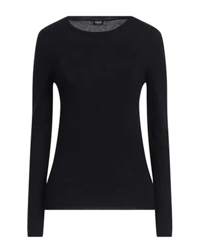 Emme By Marella Woman Sweater Black Size Xl Viscose, Polyamide, Wool