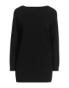 Emme By Marella Woman Sweater Black Size Xl Viscose, Polyester, Polyamide In Black